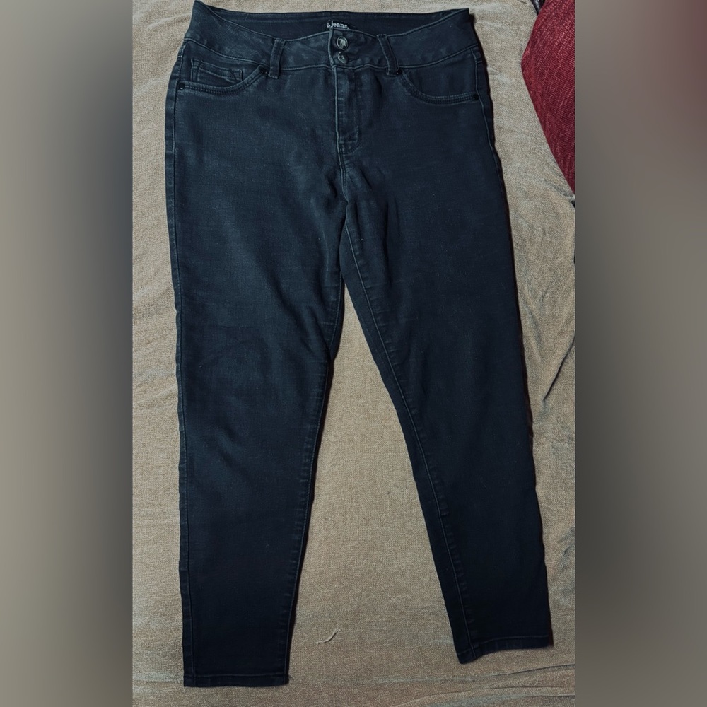 d. jeans Women’s Black Jeggings Stretch Slim Fit - Picture 8 of 10